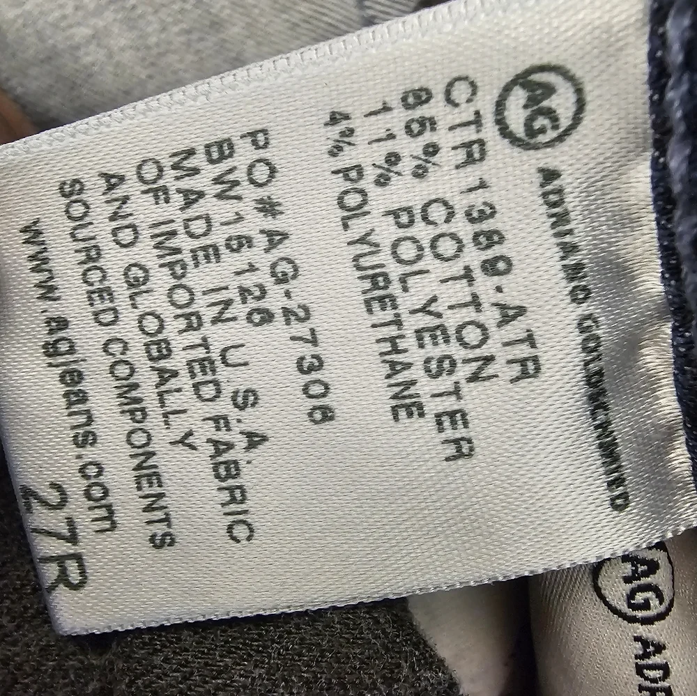 Adriano Goldchmied 360 The Legging Ankle Super Skinny‎ Blue Jeans 27 Preowned